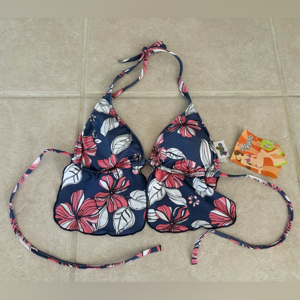 NWT Y2K Bare Nothings Floral Bikini Set - Size Medium - Picture 4 of 17
